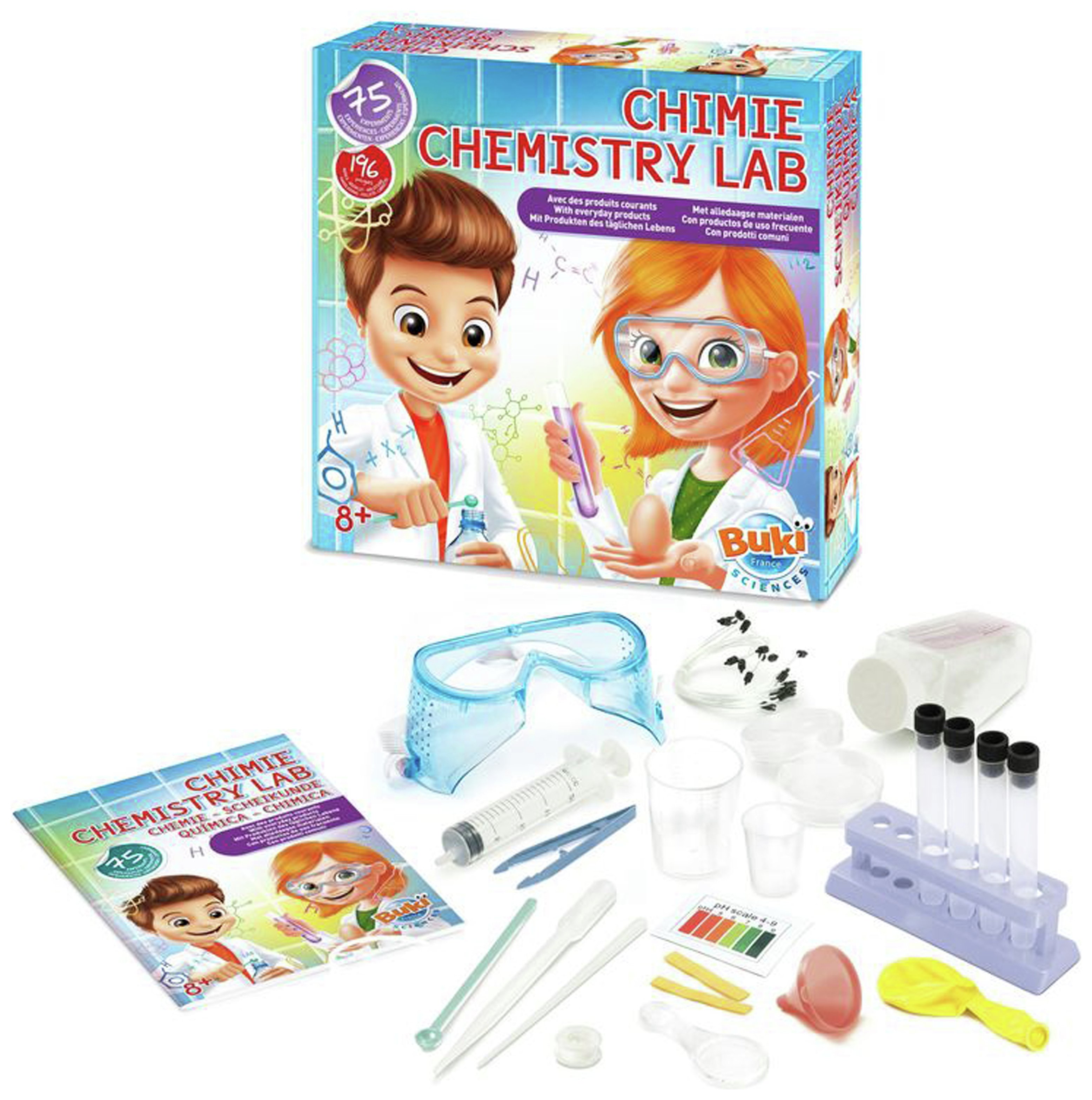 Buki Chemistry Set with 75 Experiments. review