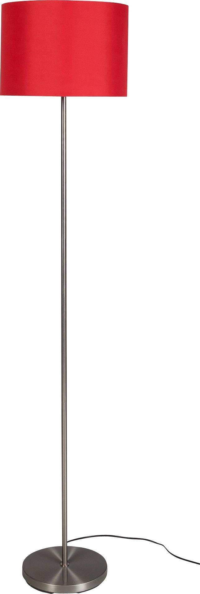 Argos Home Satin Stick Floor Lamp - Poppy Red