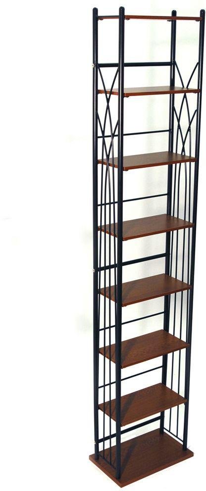 Large Media Storage Tower - Black