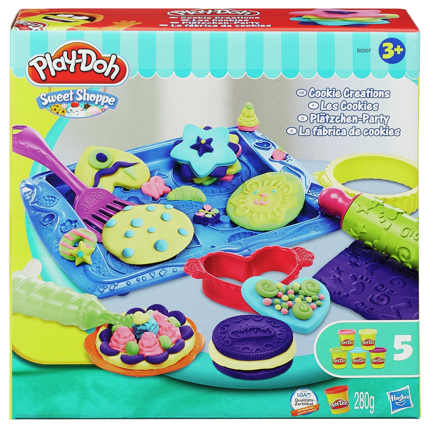 Play-Doh Sweet Shoppe Cookie Creations