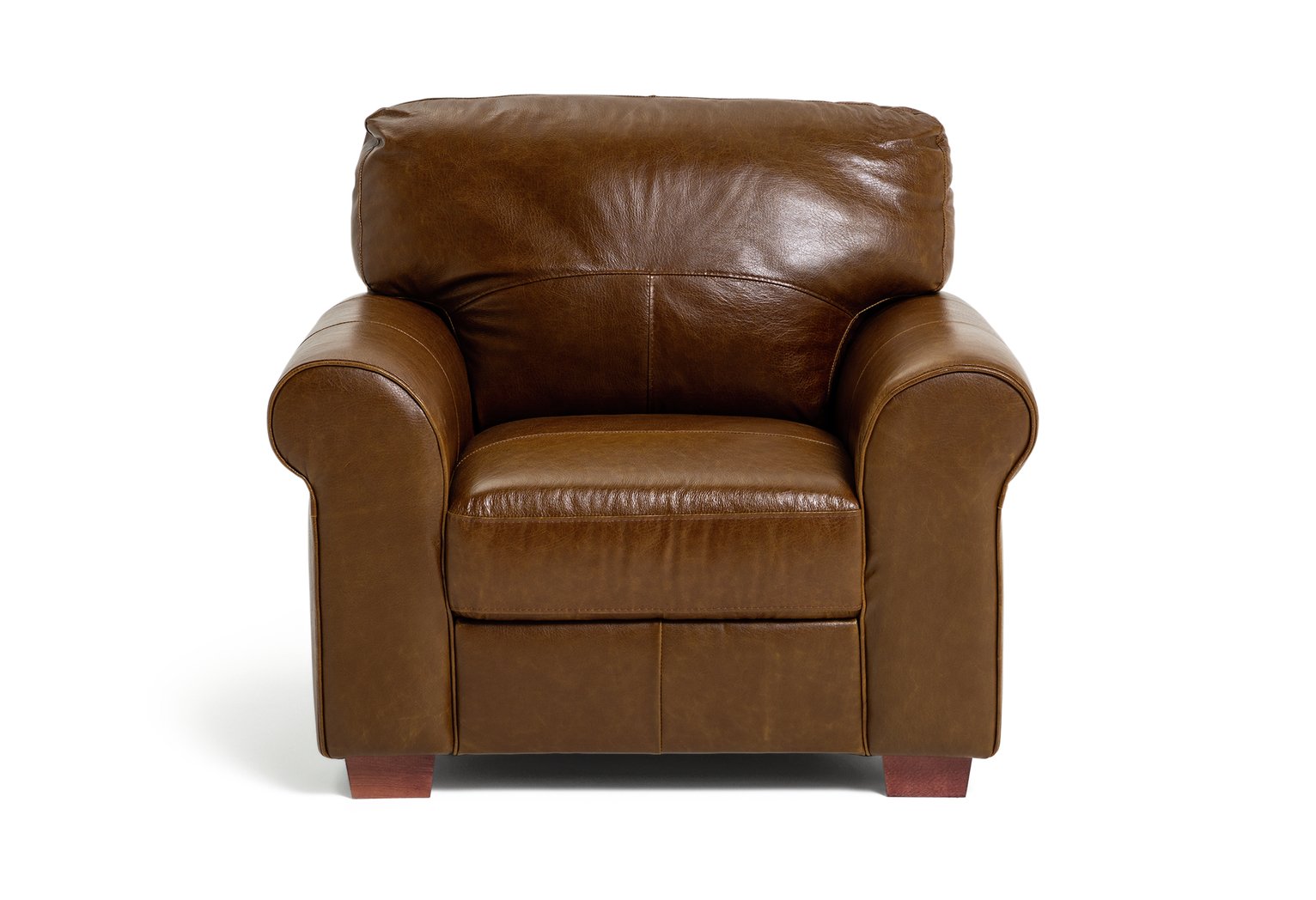 Habitat Salisbury Leather Armchair - Tan