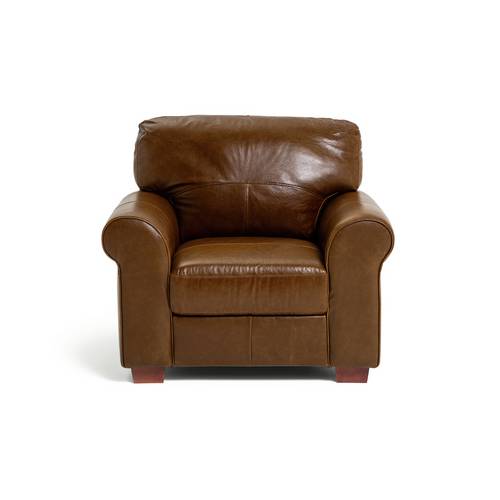 Buy Argos Home Salisbury Leather Armchair - Tan | Armchairs and chairs