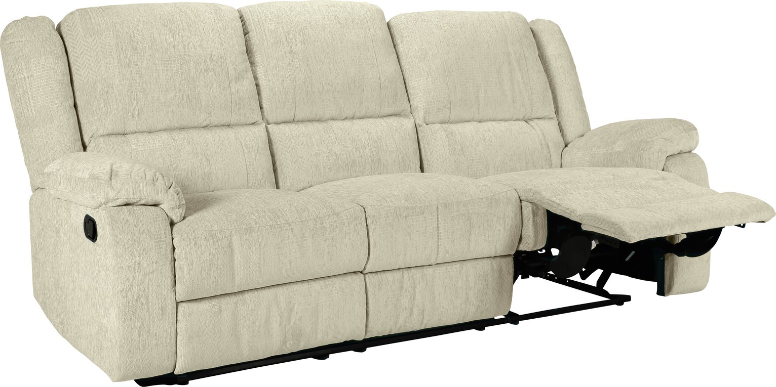 Argos Home Shelly 3 Seater Manual Recliner Sofa Reviews