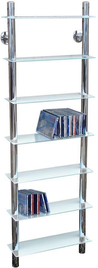 47cm Tall Shelving Unit - Clear Glass