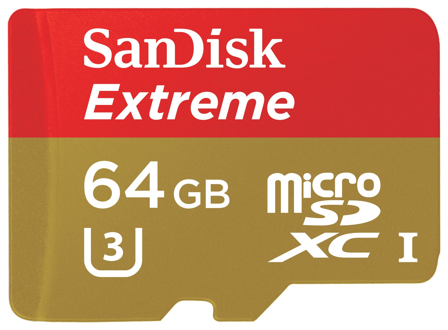 SanDisk Extreme 90MBs MicroSD 4K Ready Memory Card