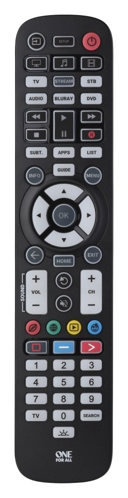 One For All URC3661 Essential Universal TV Remote Control