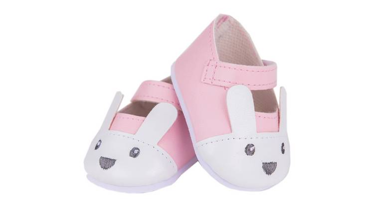 Buy Tiny Treasures Pink Bunny Shoe Set Doll accessories Argos