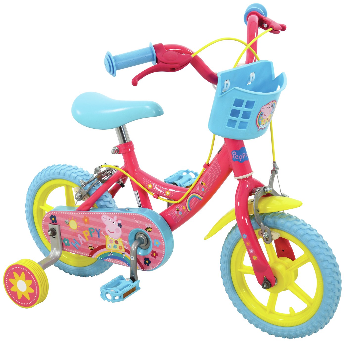 Peppa Pig 12 inch Wheel Size Kids Beginner Bike