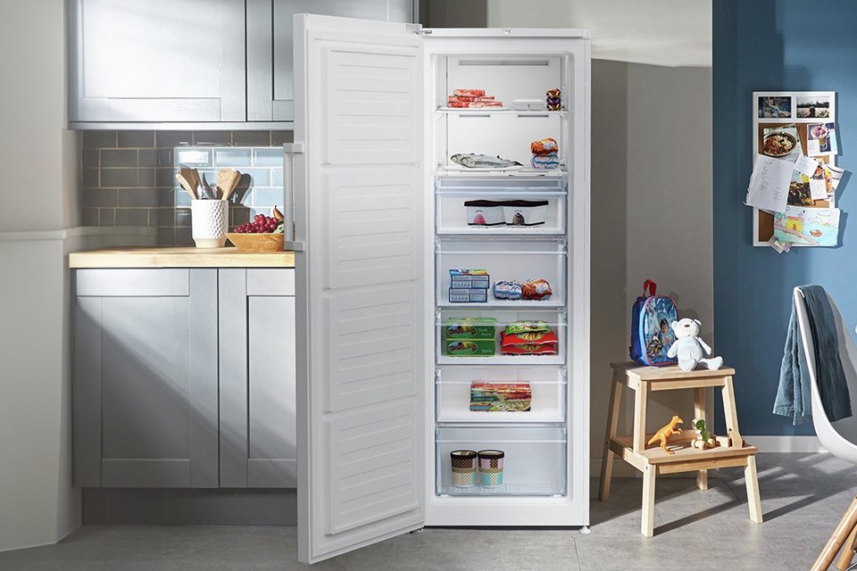 Beko Tall Freezer - White.