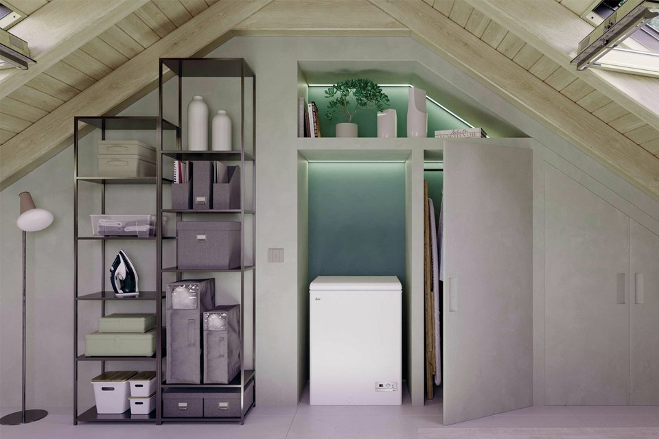 Hoover HHCH 142 ELK Chest Freezer.