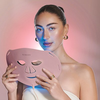 Sensse Professional LED Light Therapy Facial Mask.