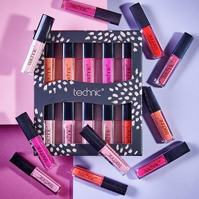 Technic Lip Gloss - Set of 10.