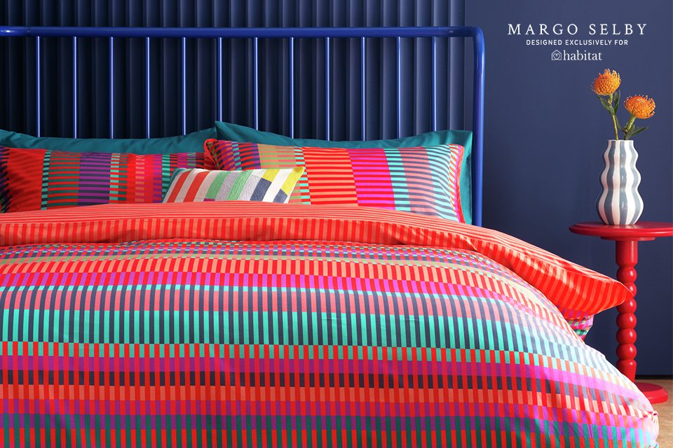 Patterns with punch. Uplift your space with our ‘Designed by Margo Selby’ collection. Shop the exclusive range.