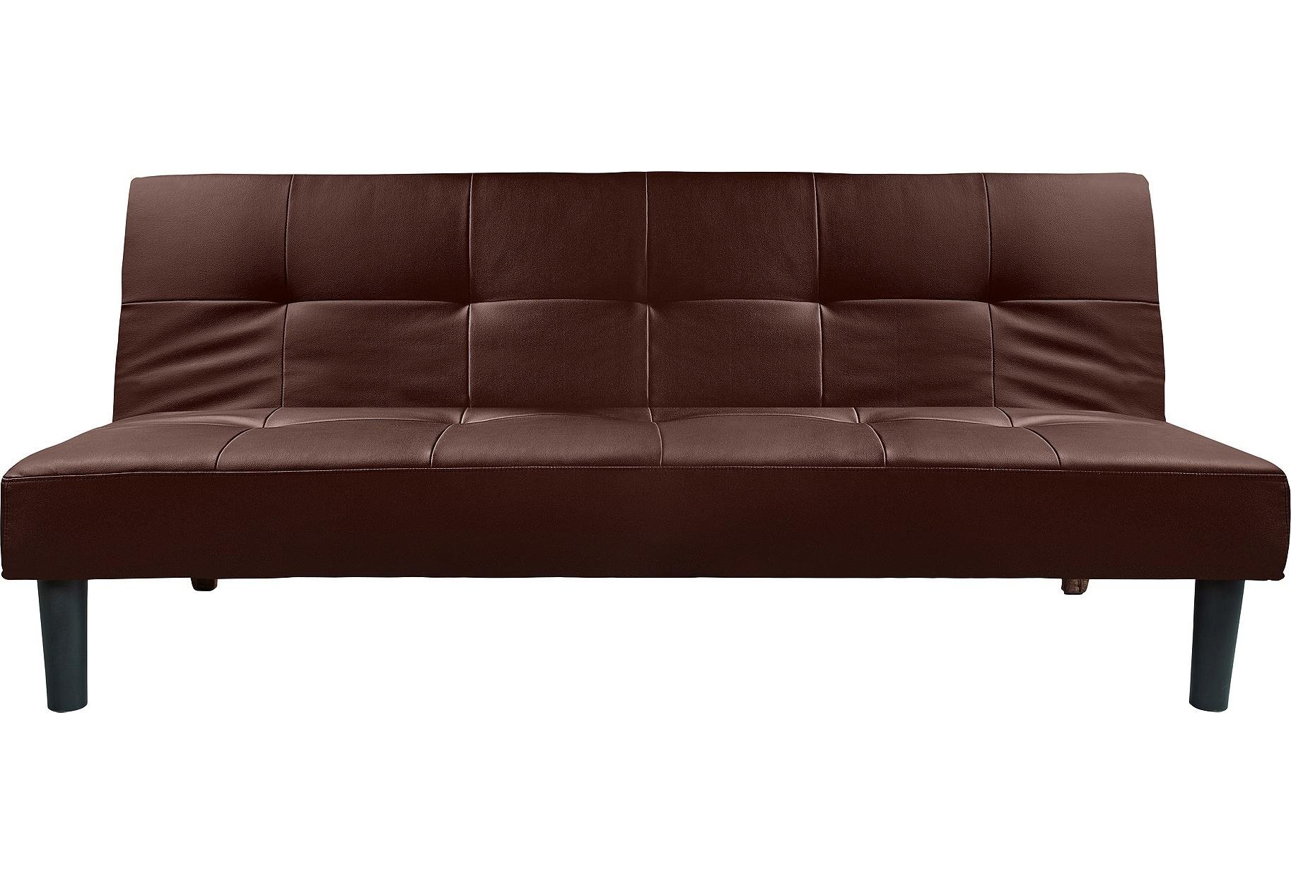 Habitat Patsy 3 Seater Clic Clac Sofa Bed - Chocolate