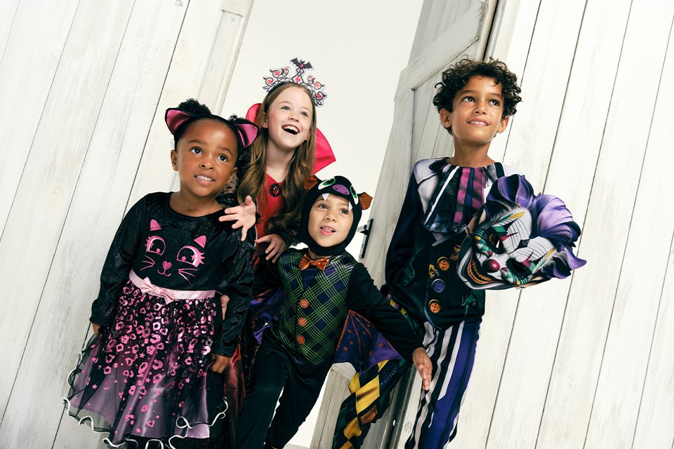 Spooky season. Halloween finds for the whole family, from spooky costumes to cosy autumn favourites.
