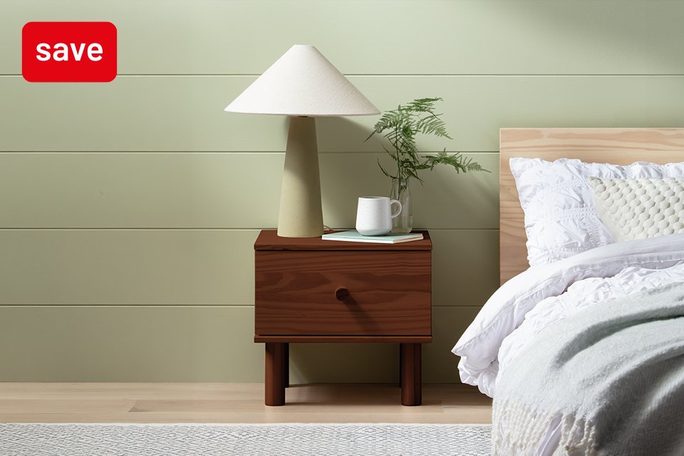  Save 20% on selected bedroom furniture on orders over £100. Use code FURN20.
