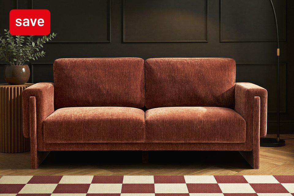 Save 20% on selected indoor furniture on orders over £100. Use code FURN20.
