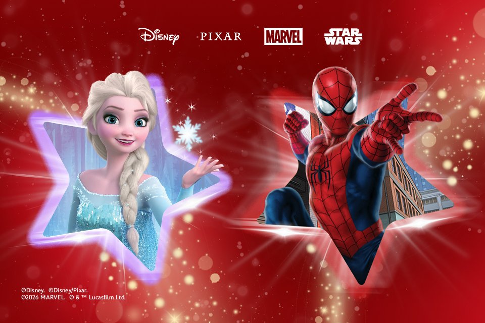 Make the holidays magic with Disney. Save with code DISNEY20.