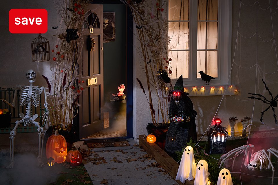 Spooky nights & Autumn delights. Save 20% on selected Halloween using code SPOOKY20.