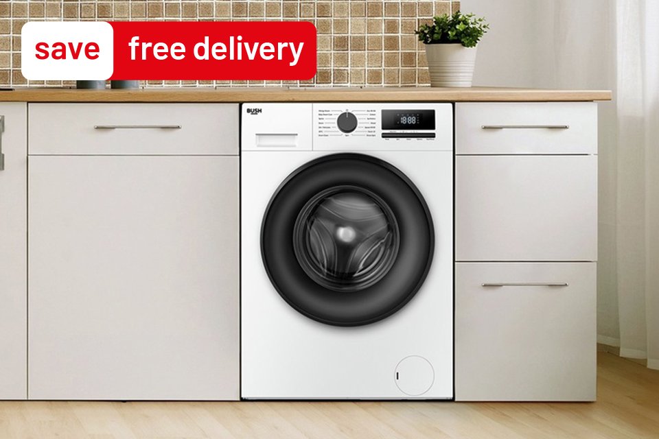Free delivery on over 1000 large kitchen appliances! When you choose an all day delivery slot. Subject to availability. T&Cs apply.
