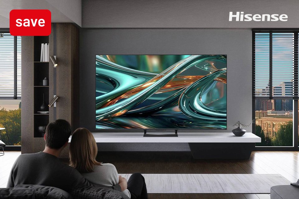 Buy this Hisense TV and claim £300 cashback.