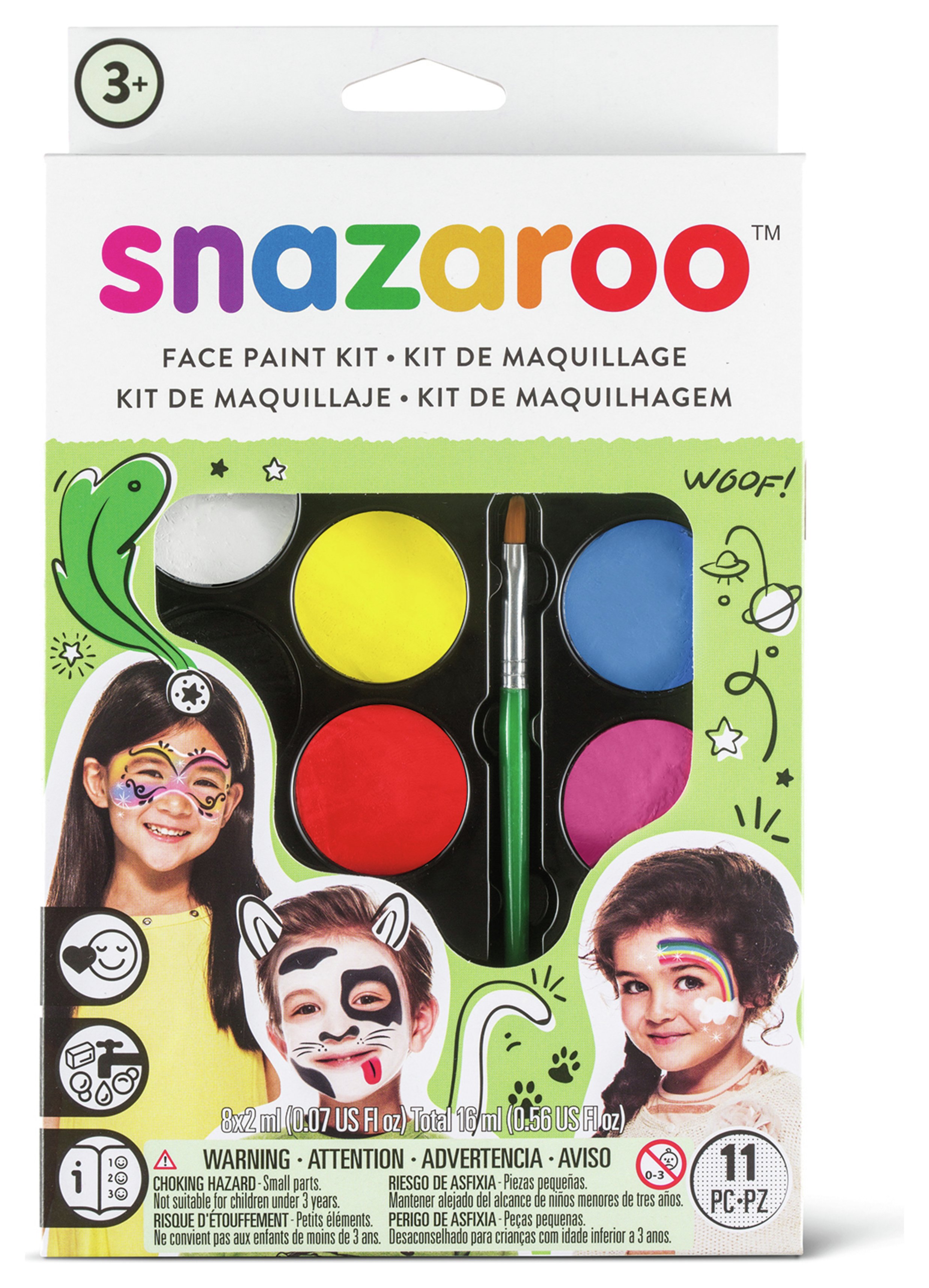 Snazaroo Rainbow Face Paint Kit