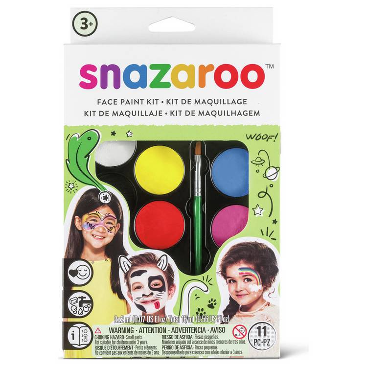 Snazaroo Rainbow Face Paint Kit 0