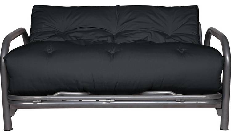 Argos Home Mexico 2 Seater Futon Sofa Bed - Black