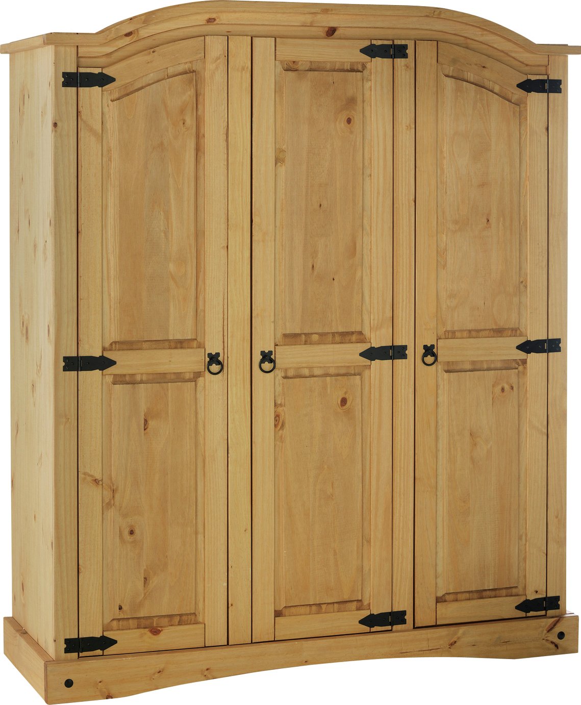 Argos Home Puerto Rico 3 Door Wardrobe - Light Pine