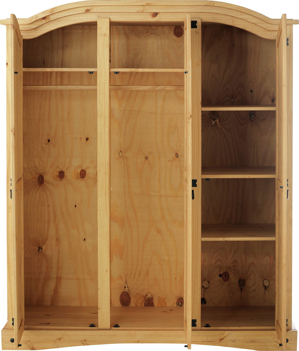 Argos Home Puerto Rico 3 Door Wardrobe Light Pine 3326901
