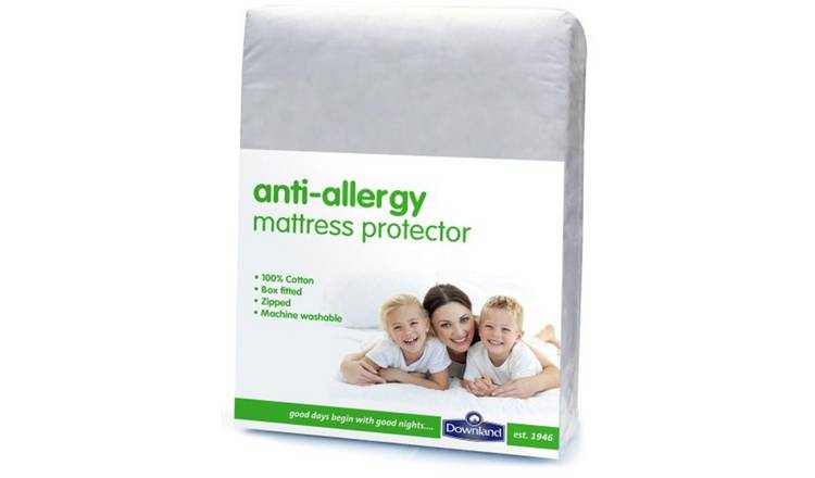 Buy Downland AntiAllergy Zipped Mattress Protector