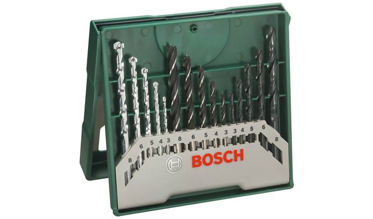 Buy Bosch 15 Piece X Line Drill Bit Set Argos