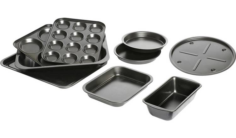 Buy Argos Home 3 Piece Baking Tray Set, Bakeware