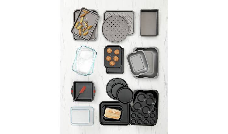 Argos Home 9 Piece Steel Bakeware Set