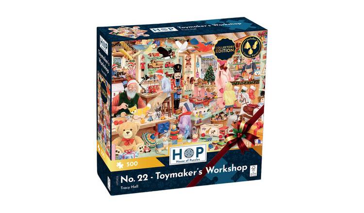 The House of Puzzles No. 22 - Toymaker's Workshop 500 Piece Jigsaw Puzzle.