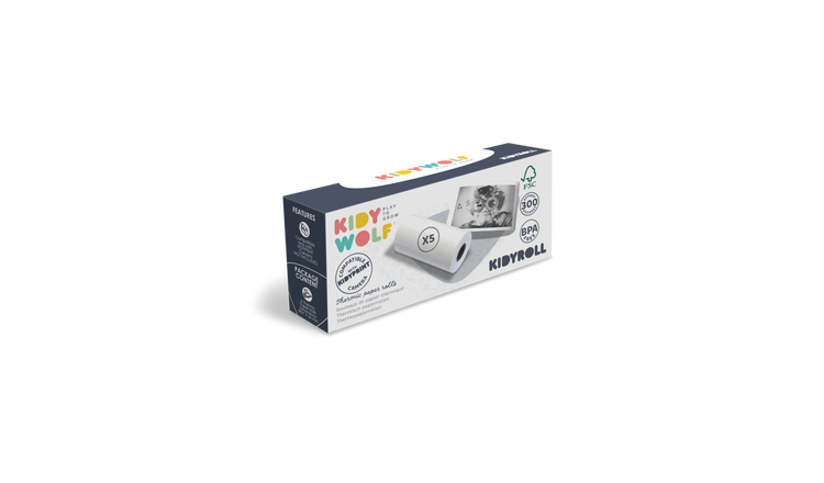 KIDYWOLF KIDYROLL Paper Refill Classic Rolls