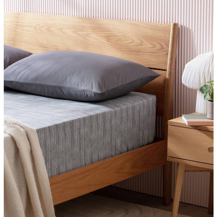 Habitat Stockholm Printed Fitted Sheet - Double 0