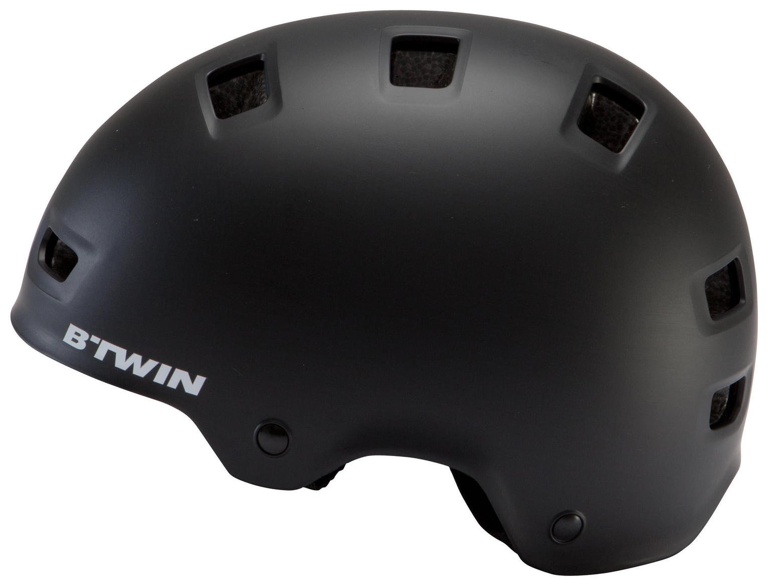 Decathlon 500 Teen Black Bike Helmet - Medium