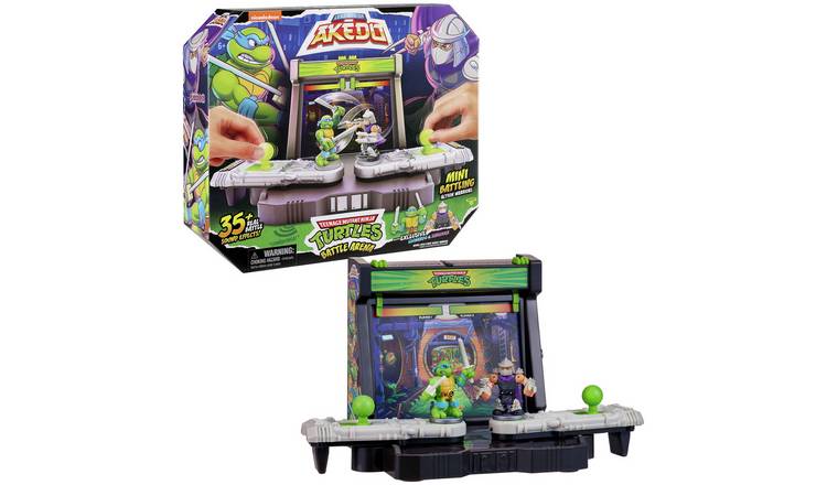 Buy TMNT Akedo S1 Lair Battle Arena Playsets and figures Argos