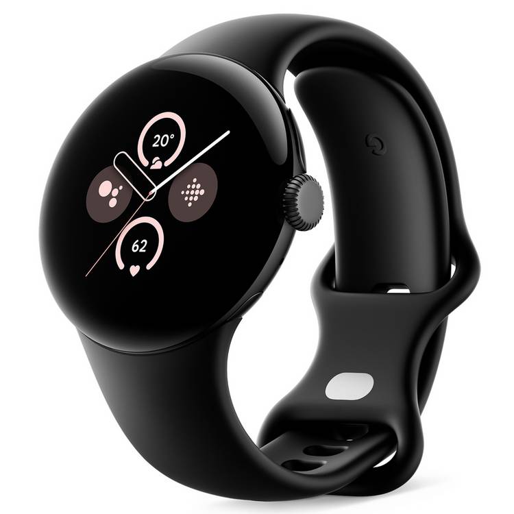 Google Pixel Watch 2 Wi-Fi/BT Smart Watch - Obsidian 0