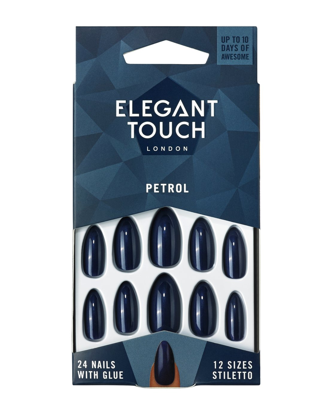 Elegant Touch Colour Petrol Nails