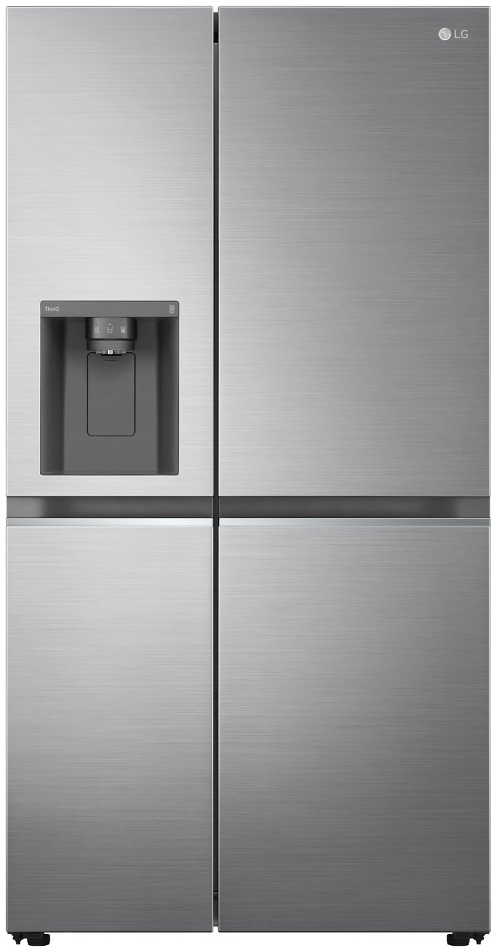 LG GSLV70PZTD American Fridge Freezer - Silver