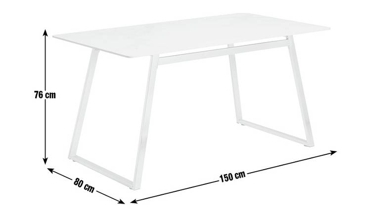 Argos marble deals effect table