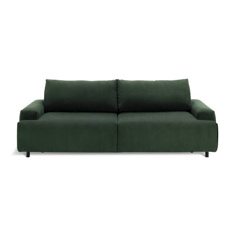Habitat Julien Fabric 4 Seater Sofa Bed - Green 0