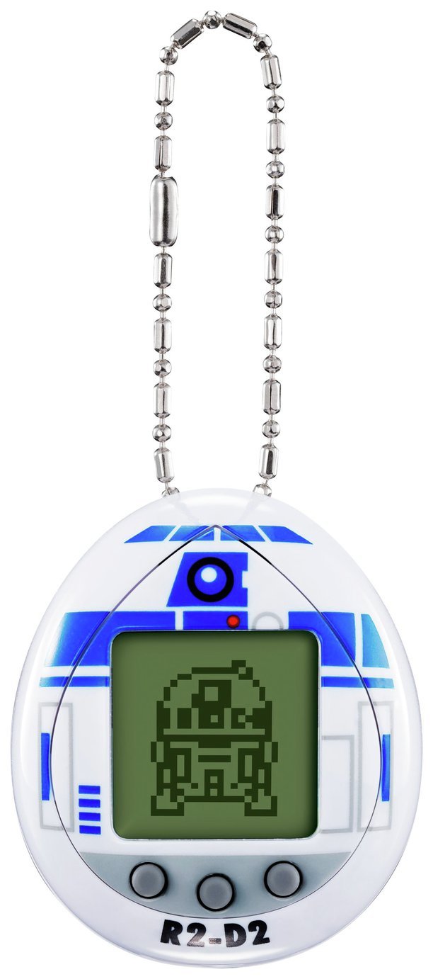 Tamagotchi Star Wars R2-D2 Figure- White