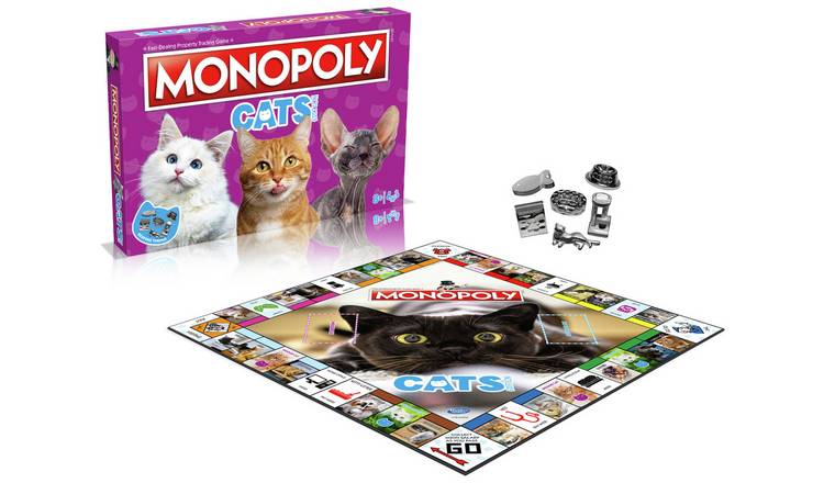 Cats Monopoly Board Game