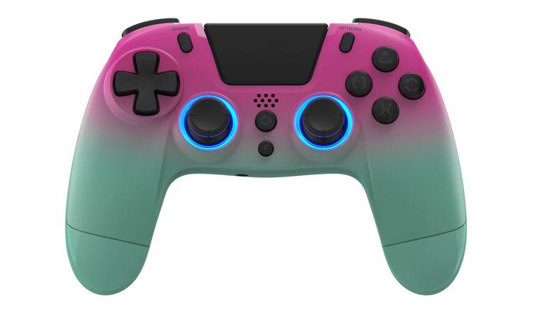 Teal and best sale purple ps4 controller