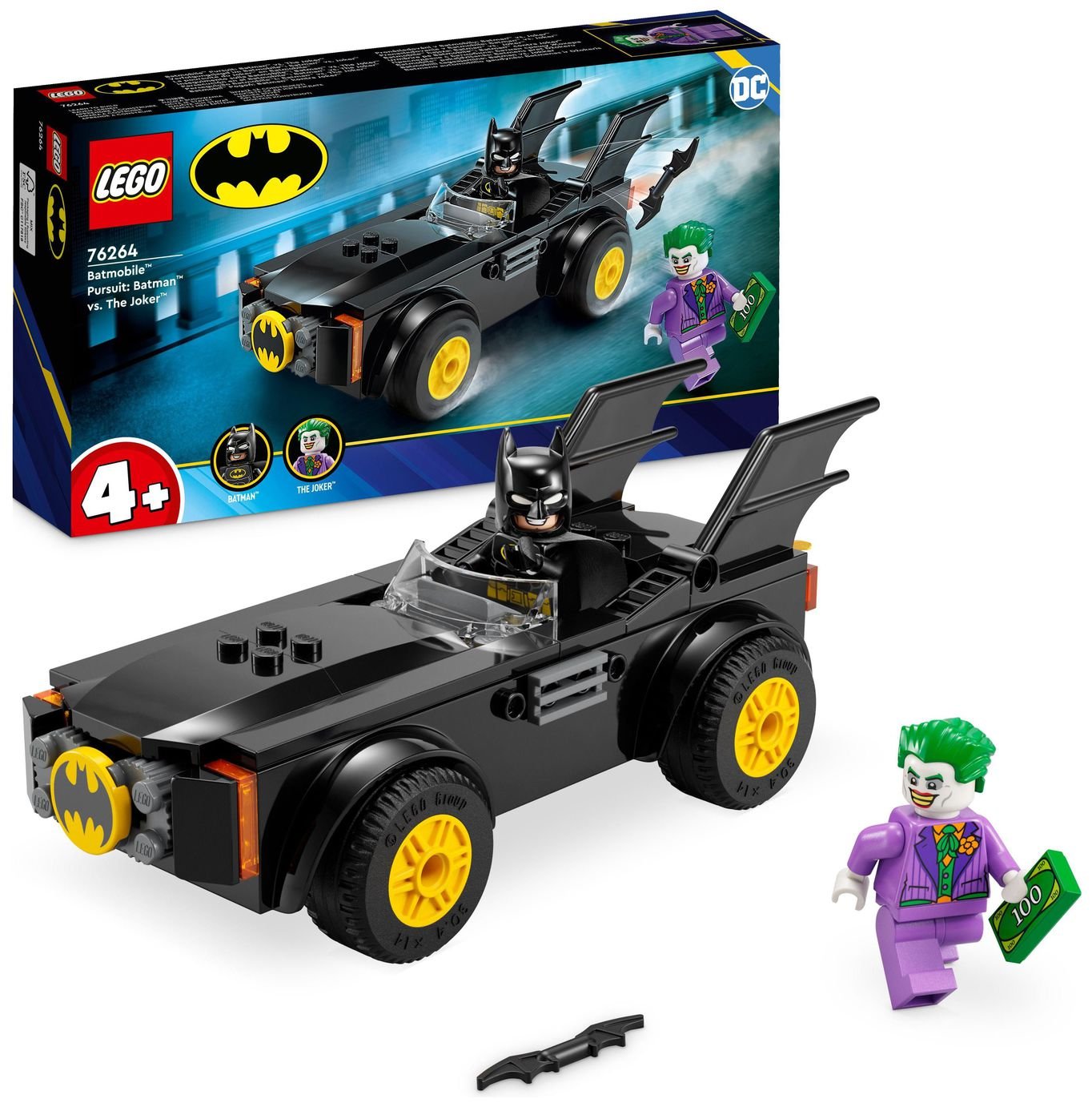 LEGO DC Batmobile Pursuit: Batman vs. The Joker 4  Set 76264