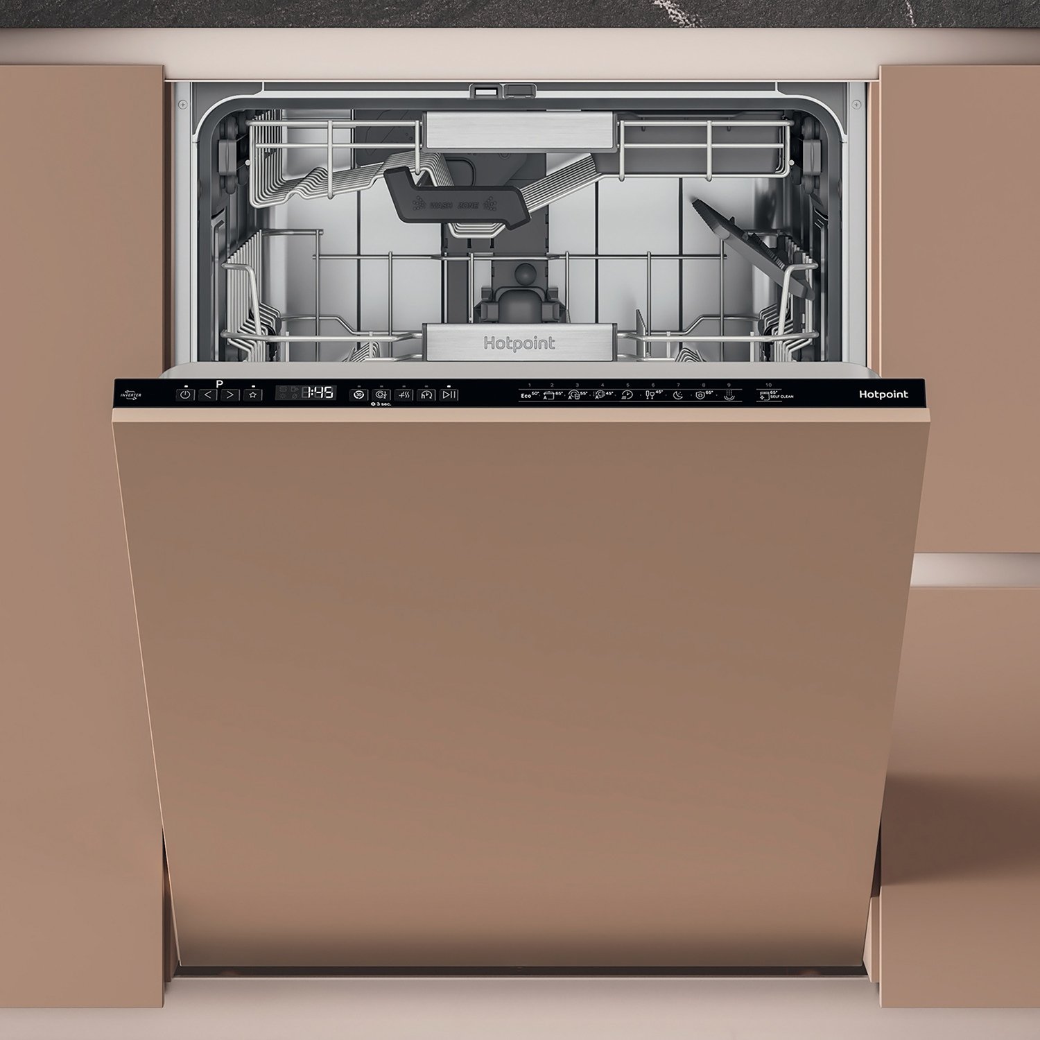 Hotpoint aquarius hot sale integrated dishwasher