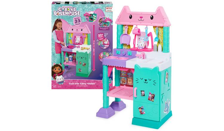 Buy Gabby s Dollhouse Cakey Kitchen Playsets and figures Argos